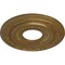 Ekena Millwork Lauren Ceiling Medallion (Fits Canopies up to 6 1/4"), 20 5/8"OD x 6 1/4"ID x 1 3/8"P, Pale Gold CM20LNPAS - alternate 2
